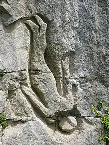 Falling Man, Île de Portland.