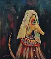 "Habile", huile sur toile 1967-1969