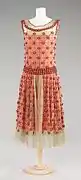 Roseraie, robe de soirée (soie), printemps/été 1923.