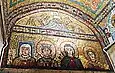 Mosaïque Episcopa Theodora de la chapelle de l'évêque Zénon de Vérone.