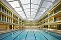 Intérieur de la piscine.