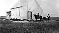 L'école de Wakem Corner en 1912.