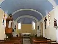La nef de l'église.