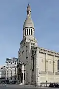 Façade de côté.