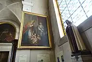 Saint Nicolas et sainte Agnès (XVIIIe&nbsp;siècle).
