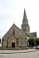 Église Notre-Dame-de-Joie : vue extérieure d'ensemble depuis le sud-ouest.