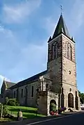 L’église Notre-Dame-du-Grand-Vivier. (Torigni).