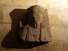 Chef de chevalier du XIIe&nbsp;siècle ou XIIIe&nbsp;siècle.