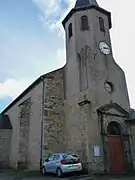 L'église Saint-Amans de Lentin.