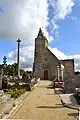 L’église Saint-Jean-Baptiste.