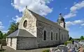 L’église Saint-Laurent.