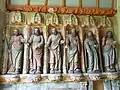 Porche de l'église Saint-Louis : les 6 autres apôtres.
