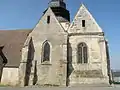 Croisillon et chapelle sud.