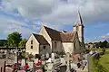 L’église Saint-Martin. Vue Nord-Est.