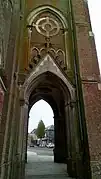 Détail du clocher-porche.