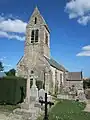L'église Saint-Martin.