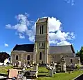 L'église Saint-Martin.