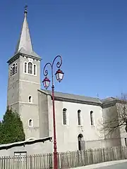 Vue de l'église.