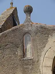 Niche extérieure.