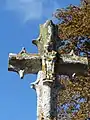 Croix XVe siècle, Vierge à l'enfant
