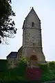L’église Saint-Pierre. Vue ouest.