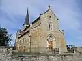 L'église de Saugnieu.