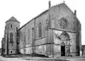 Église Saint-Sauveur(cliché Mieusement, oct.&nbsp;1883).
