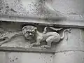 Détail de la façade sud.