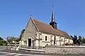L'église Sainte-Croix.