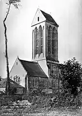 L'église d'Étréham au XIXe siècle Séraphin-Médéric Mieusement (1892).