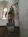 La statue de saint Christophe.