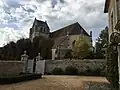 Vue depuis le sud.