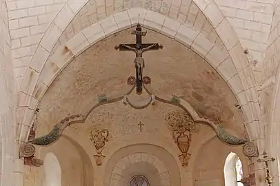 La Création du MondeÉglise de l'Assomption-de-la-Vierge de Montarcher, XVIe siècle.