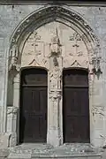 Le portail méridional.