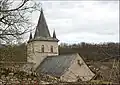 Vue sur l'église.