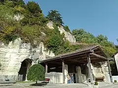 Entrée de l'église.