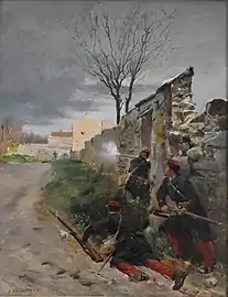 L'embuscade (musée Petiet).