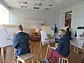 Étudiants de l'Institut Gorki à Palekh