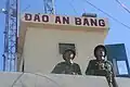 Gardes vietnamiens sur la caye Amboyna.