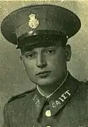 Un policier de la police des villes d'Athènes (vers 1964).