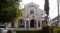 L'église de la Dormition à Spáta, cathédrale de la Métropole de la Mésogée et de la Lauréotique