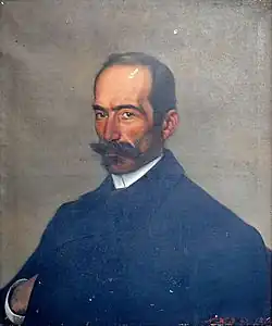 Portrait d'un homme par Nikólaos Xydiás Typáldos (en)