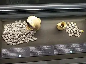 Trésors monétaires, du VIe au IIIe&nbsp;siècle&nbsp;av. J.-C.