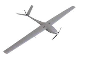 Vue de l'avion.