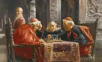 José Gallegos y Arnosa (es), Jeu d'échecs.