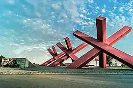Monument à la mémoire des défenseurs de Moscou.