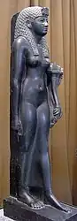Statue de la reine Cléopâtre VII, seconde moitié du Ier siècle av. J.-C., musée de l'Ermitage.