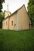 l'église de la Dormition à Chaslivtse, classée.
