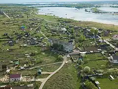 Vue en été.