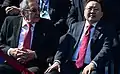 Le président cubain Raúl Castro et le président mongol Tsakhiagiin Elbegdorj